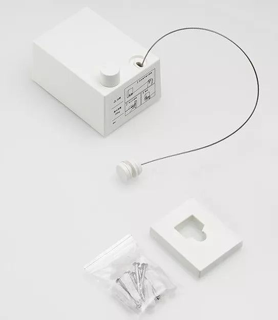 Varal Retrátil Invisível de Aço inox - Tazzi