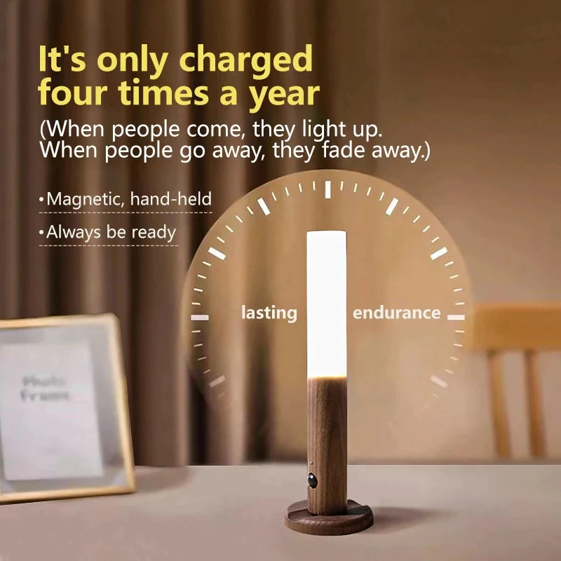 Luminária Magnética de LED com Sensor de Movimento - Tazzi