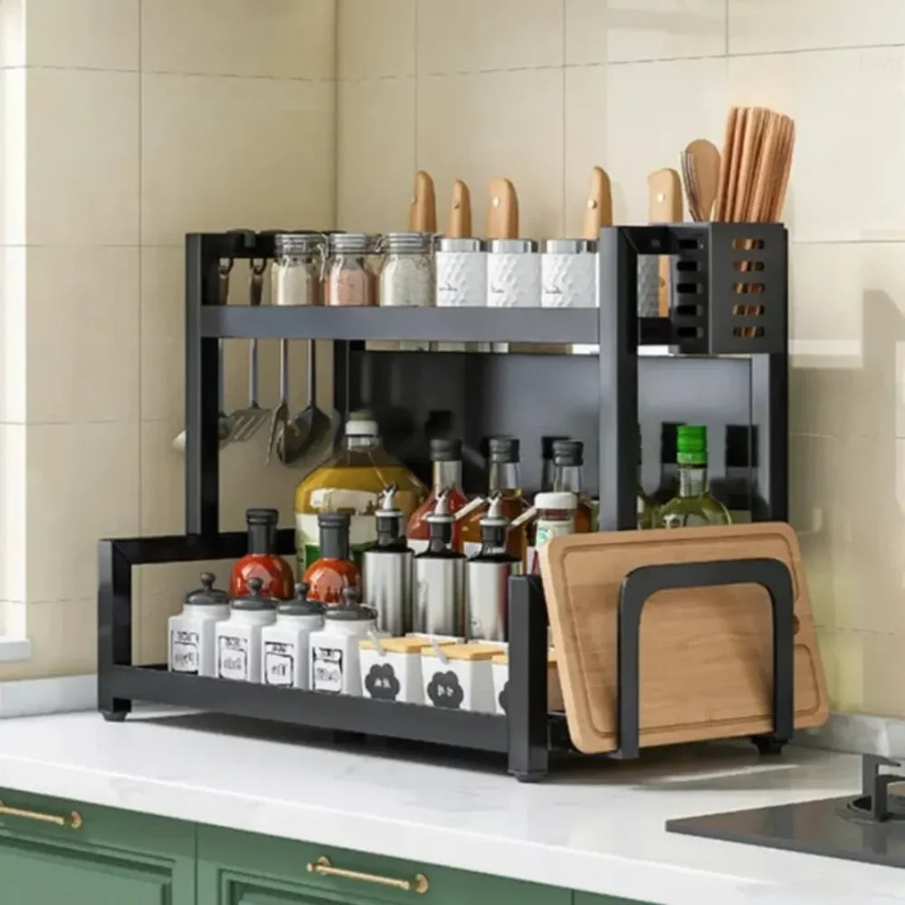 Prateleira Para Cozinha Em Aço Inox - Tazzi Coleção