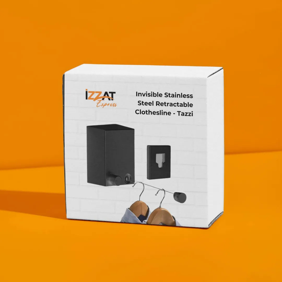 Tendedero retráctil invisible de acero inoxidable - Tazzi 🔥 REBAJAS DE VERANO 