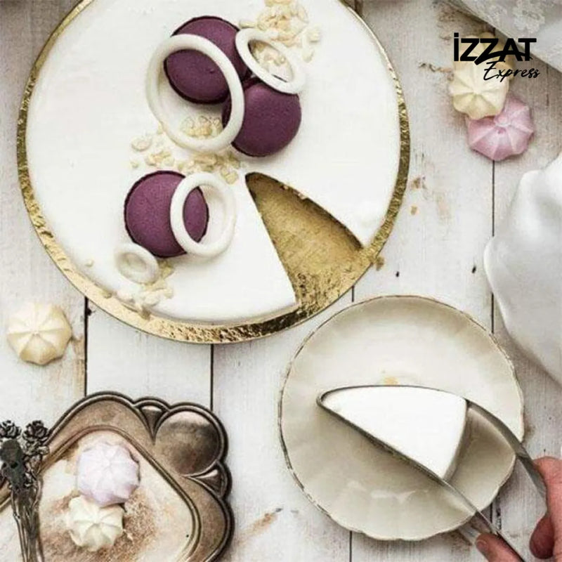 Fatiador de Bolos e Tortas Premium em Inox - Tazzi
