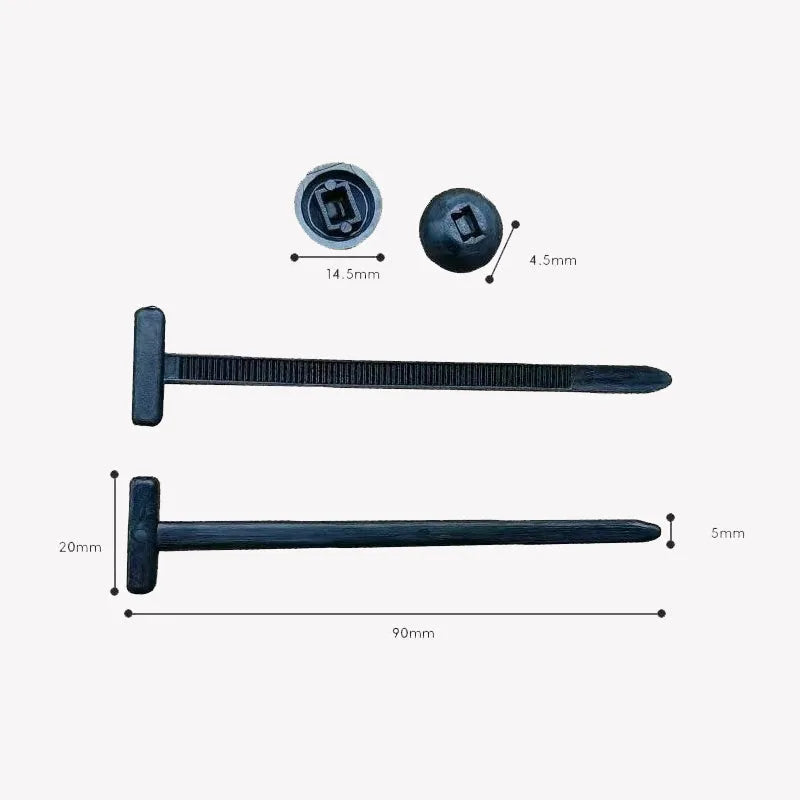 Pack Multifunctional cable tie buckle - Tazzi