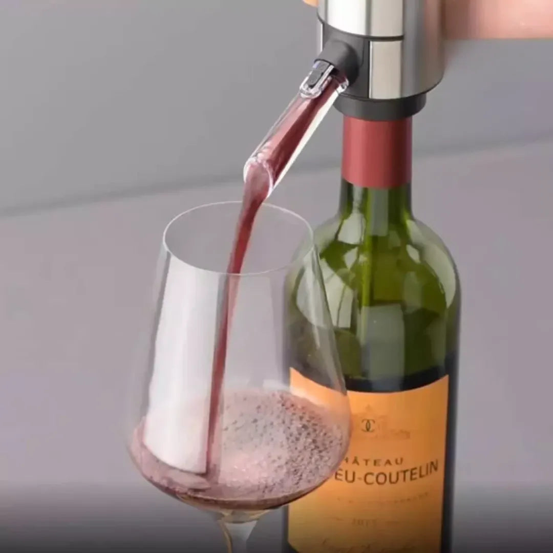 Aerador de Vinho Elétrico Tazzi™ + 1 Brinde Grátis
