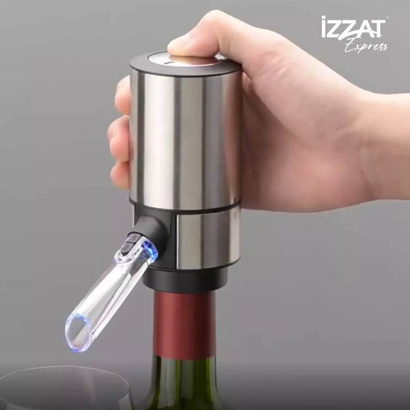 Aerador de Vinho Elétrico Tazzi™ + 1 Brinde Grátis - Izzat Express