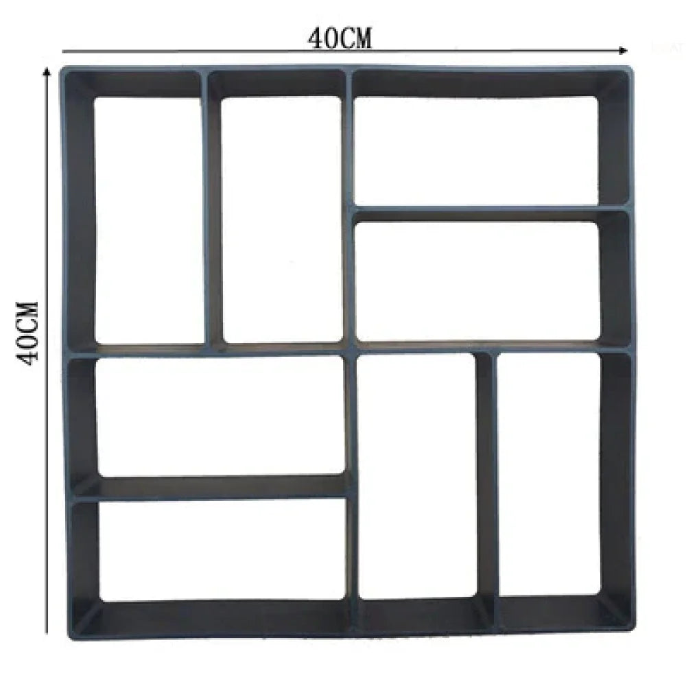 Molde Forma de Piso para Decoração de Jardim - Izzat Express