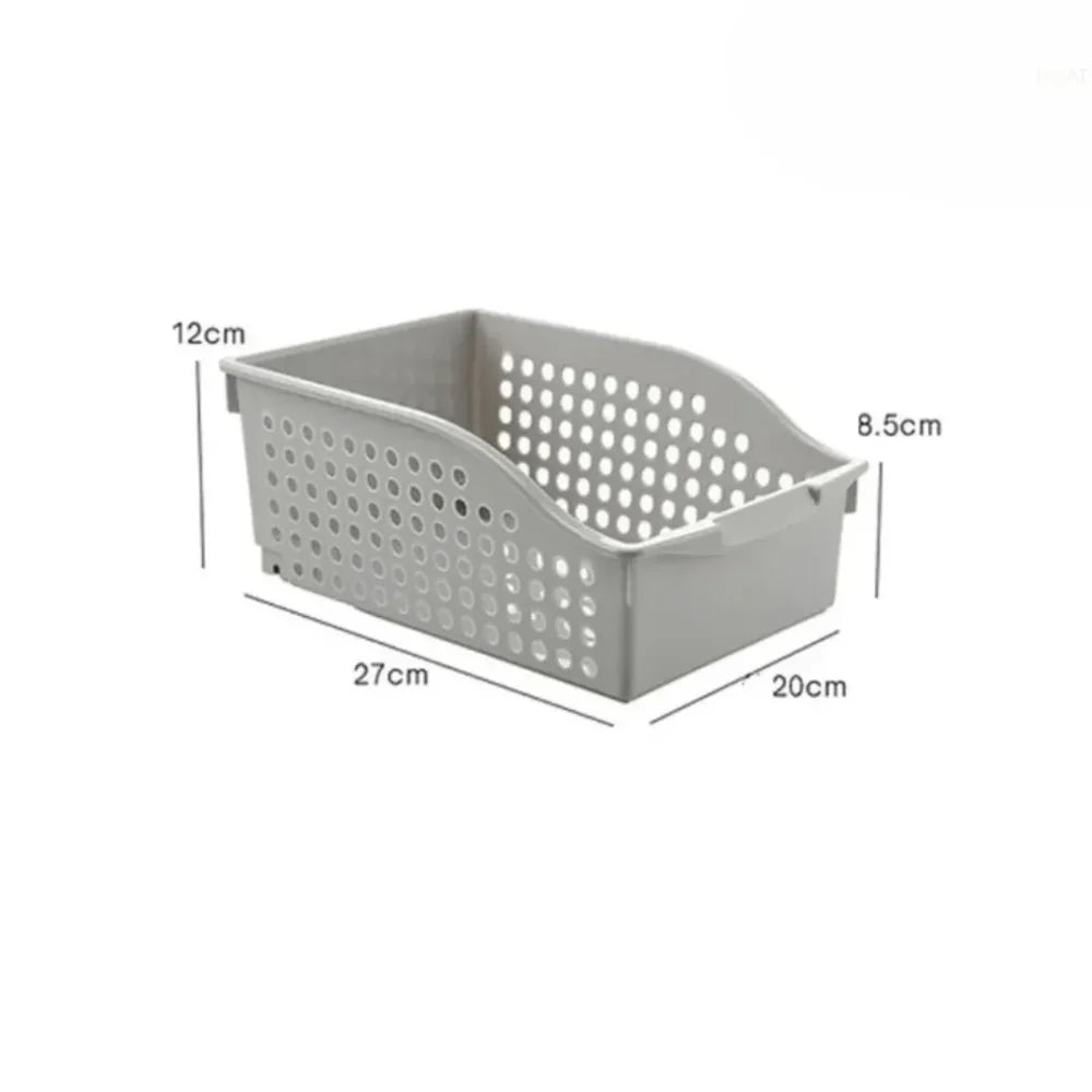 Organizador De Armário Multiuso Para Cozinha - Tazzi 20X27Cm Cinza