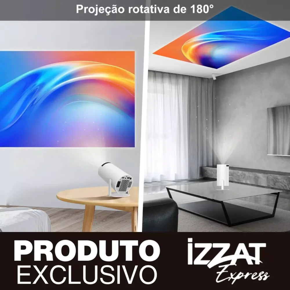 Projetor Portátil 4K Tazzi - Original P20-165